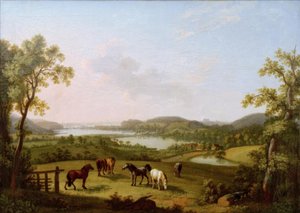 El lago Plön visto desde Bösdorf